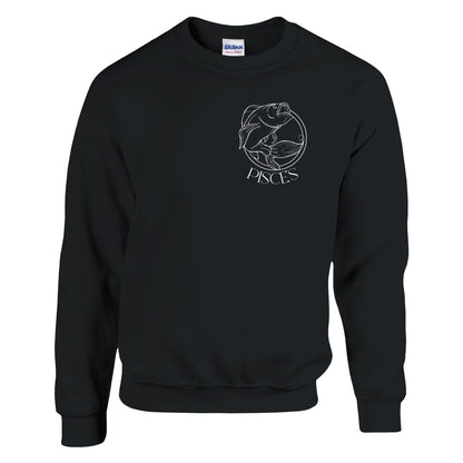 Pisces Zodiac Y2K Edition Sweatshirt | Dreamers of the Zodiac