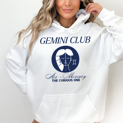 Gemini Club Hoodie – The Curious One Astrology Hoodie