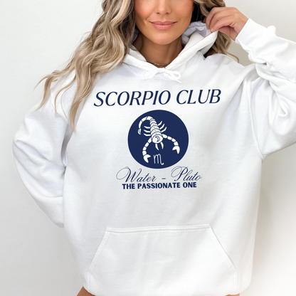 Scorpio Club Hoodie – The Passionate One