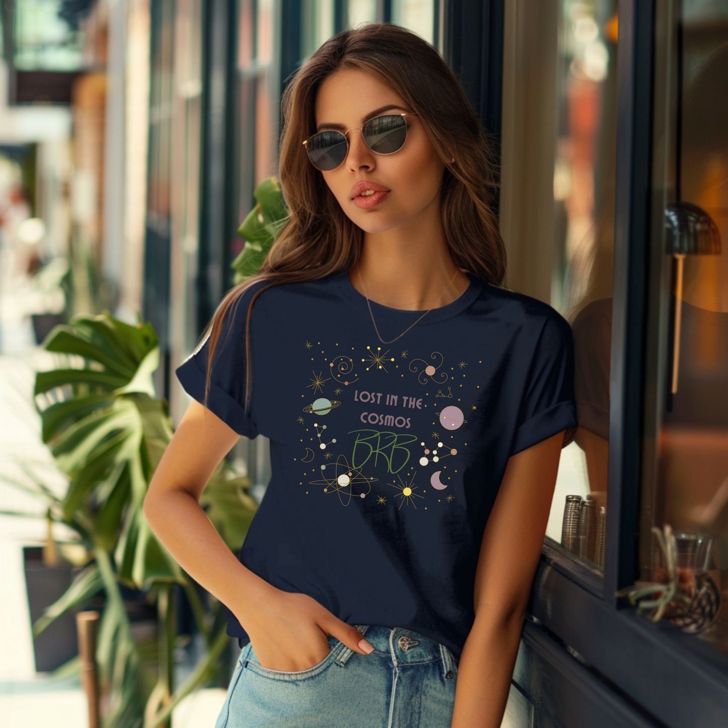 Lost in the Cosmos BRB Unisex T-Shirt | Astrology Tee