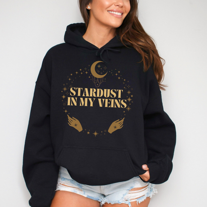 Stardust In My Veins Unisex Celestial Hoodie