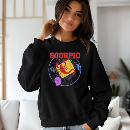 Scorpio Zodiac Retro Sweatshirt