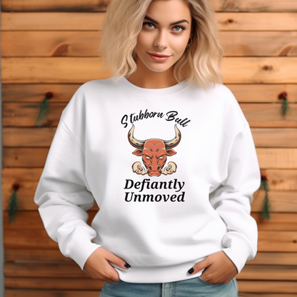 Retro Taurus Zodiac Sweatshirt – Bold & Unyielding Style