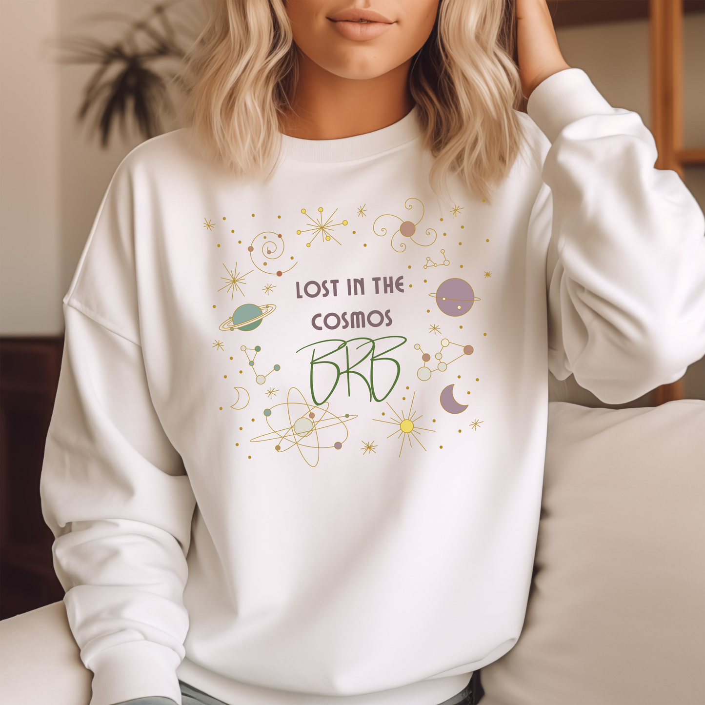 Sweatshirt „Lost in the Cosmos“