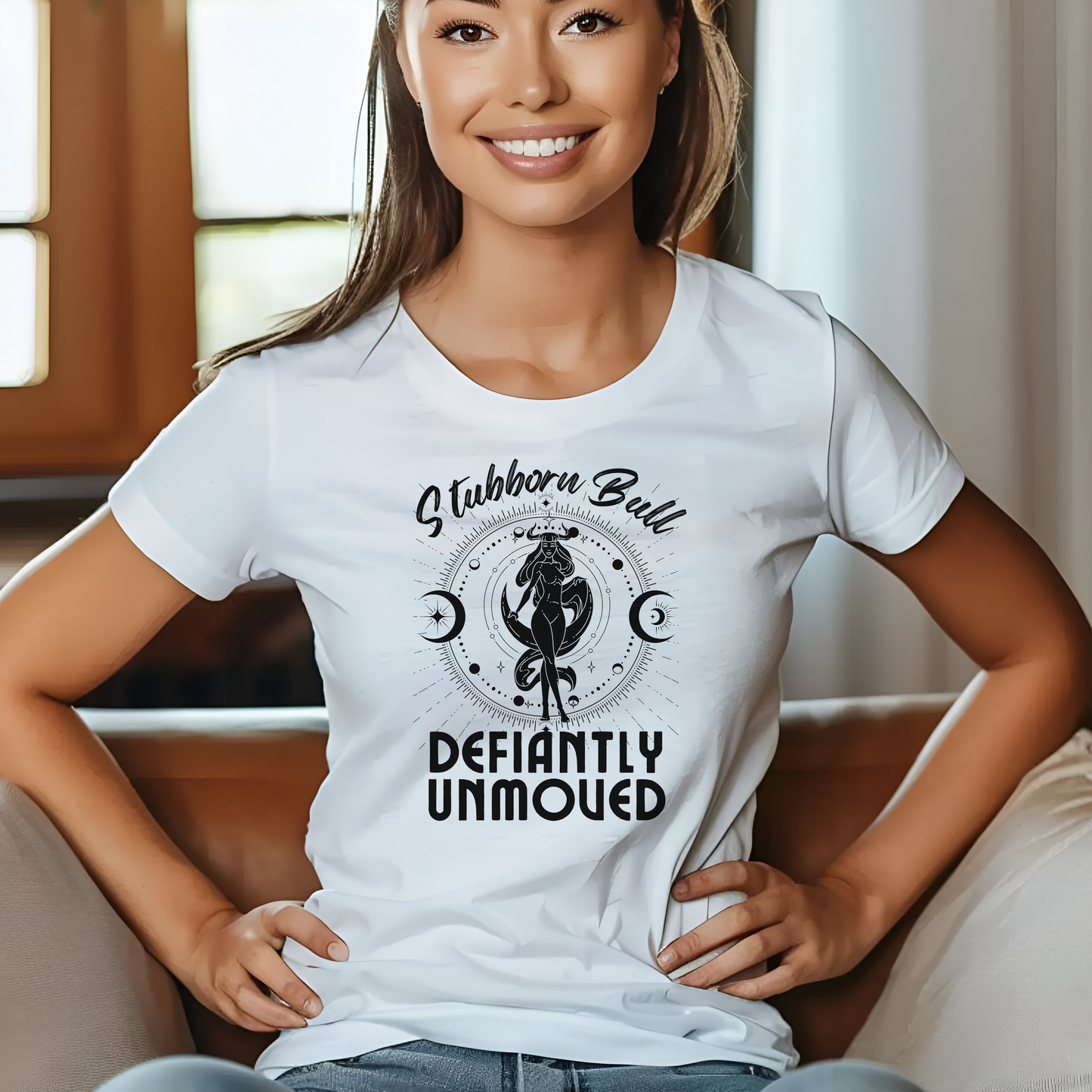 Taurus "Stubborn Bull - Defiantly Unmoved" T-Shirt