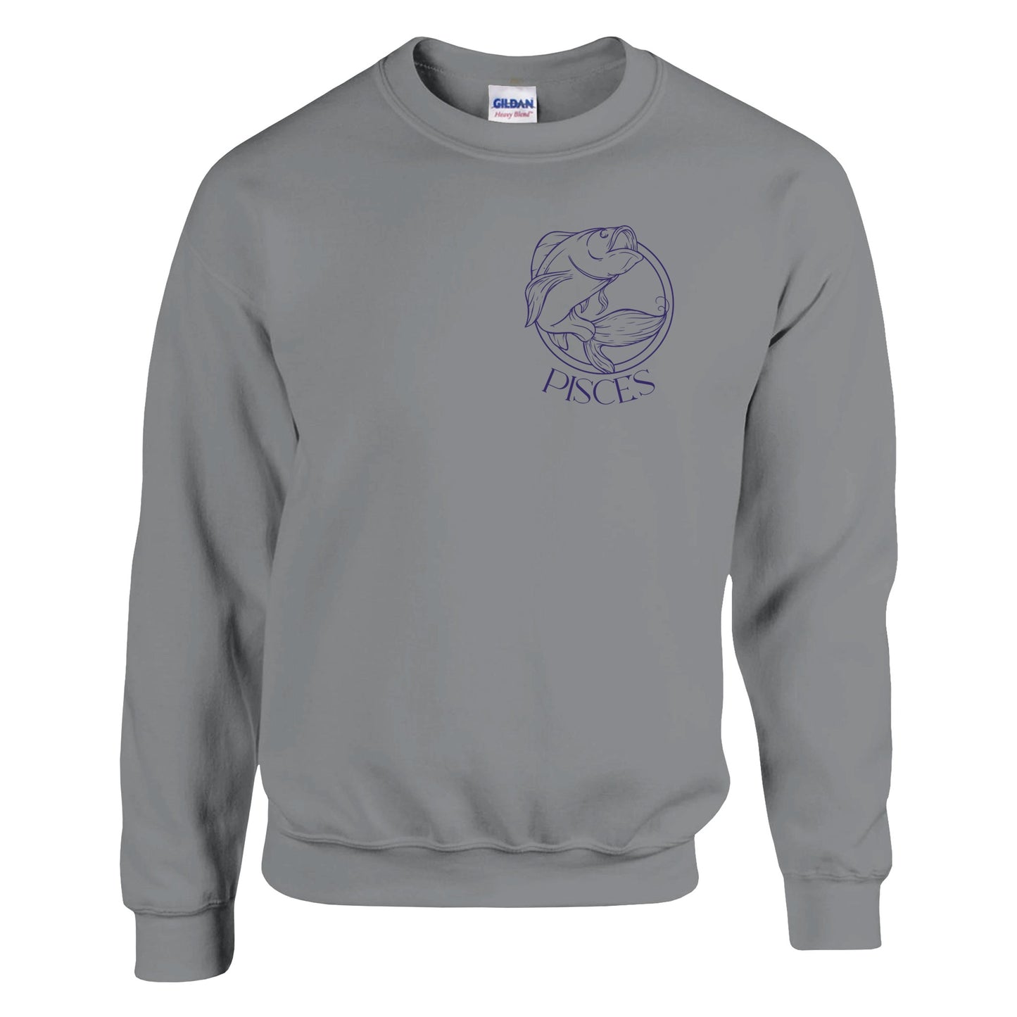 Pisces Zodiac Y2K Edition Sweatshirt | Dreamers of the Zodiac