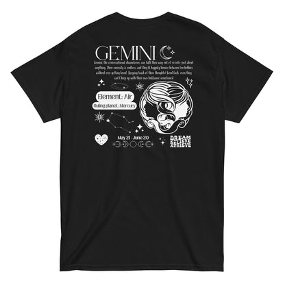 Gemini Zodiac Y2K T-Shirt