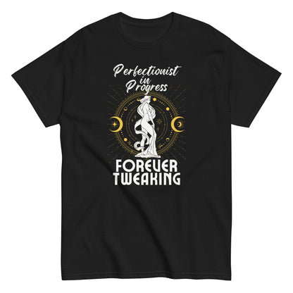 Virgo T-Shirt – "Perfectionist in Progress" Astrology Tee