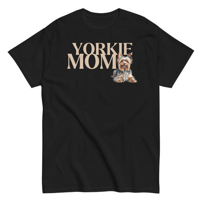 Yorkshire Terrier Mom T-Shirt | Cute Yorkie Dog Lover Tee