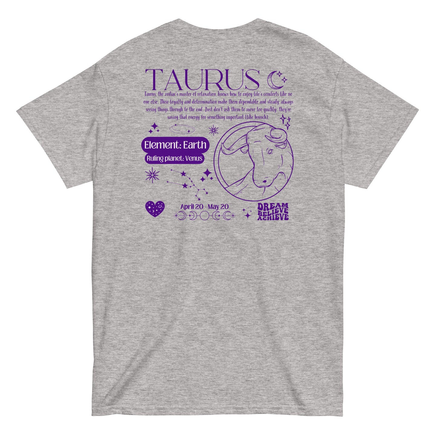 Taurus Zodiac Y2K Edition T-Shirt