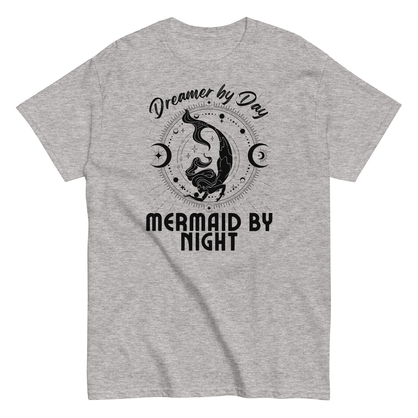 Pisces Zodiac Sign T-Shirt – Dreamer by Day, Mermaid by Night