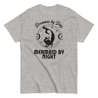 Pisces Zodiac Sign T-Shirt – Dreamer by Day, Mermaid by Night