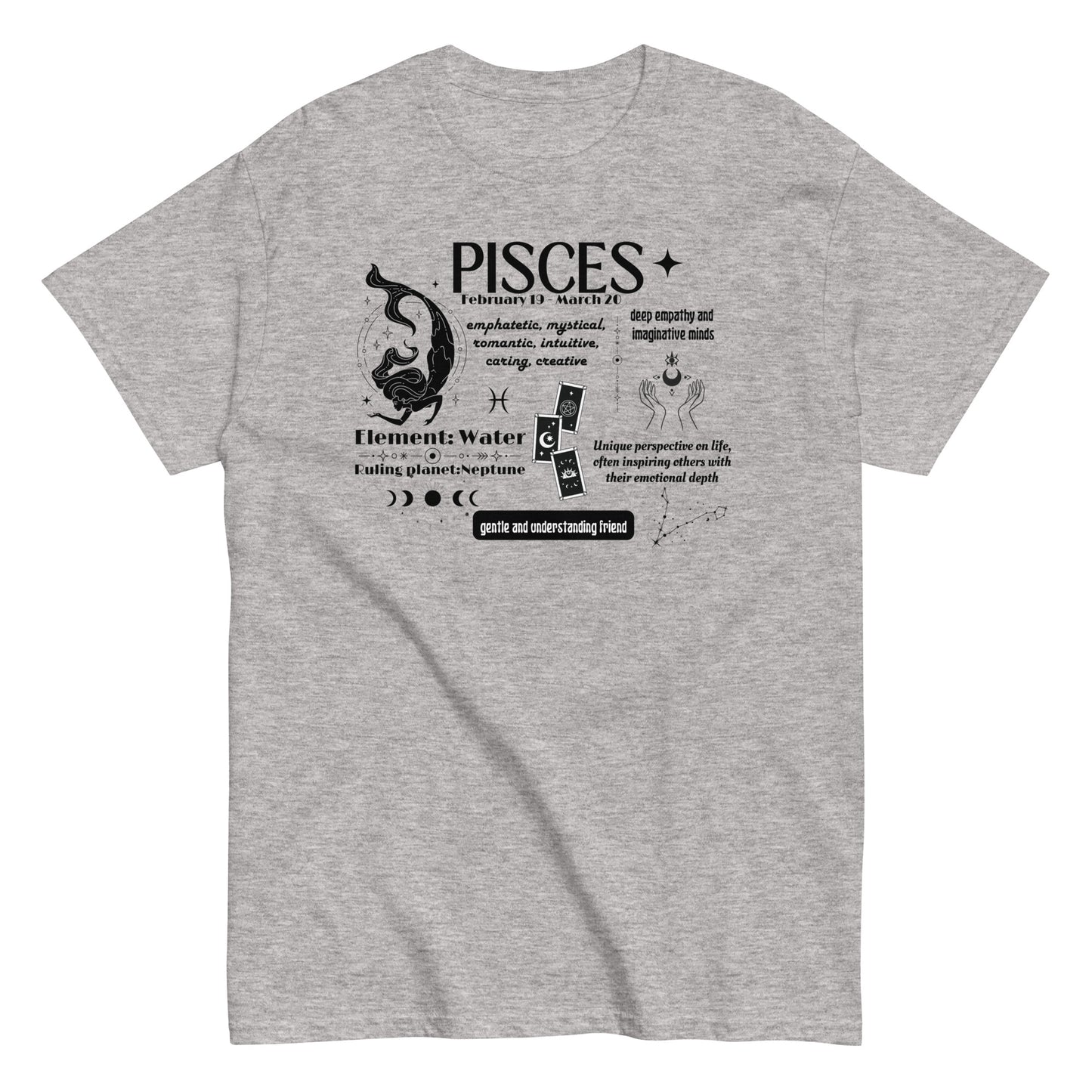 Pisces Zodiac Sign T-Shirt