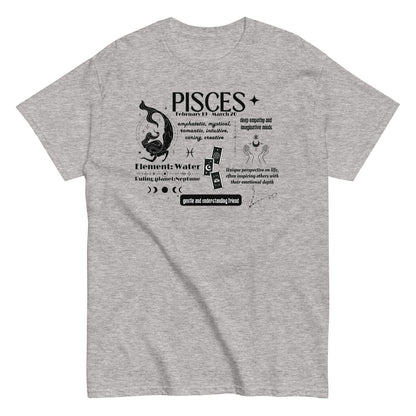 Pisces Zodiac Sign T-Shirt