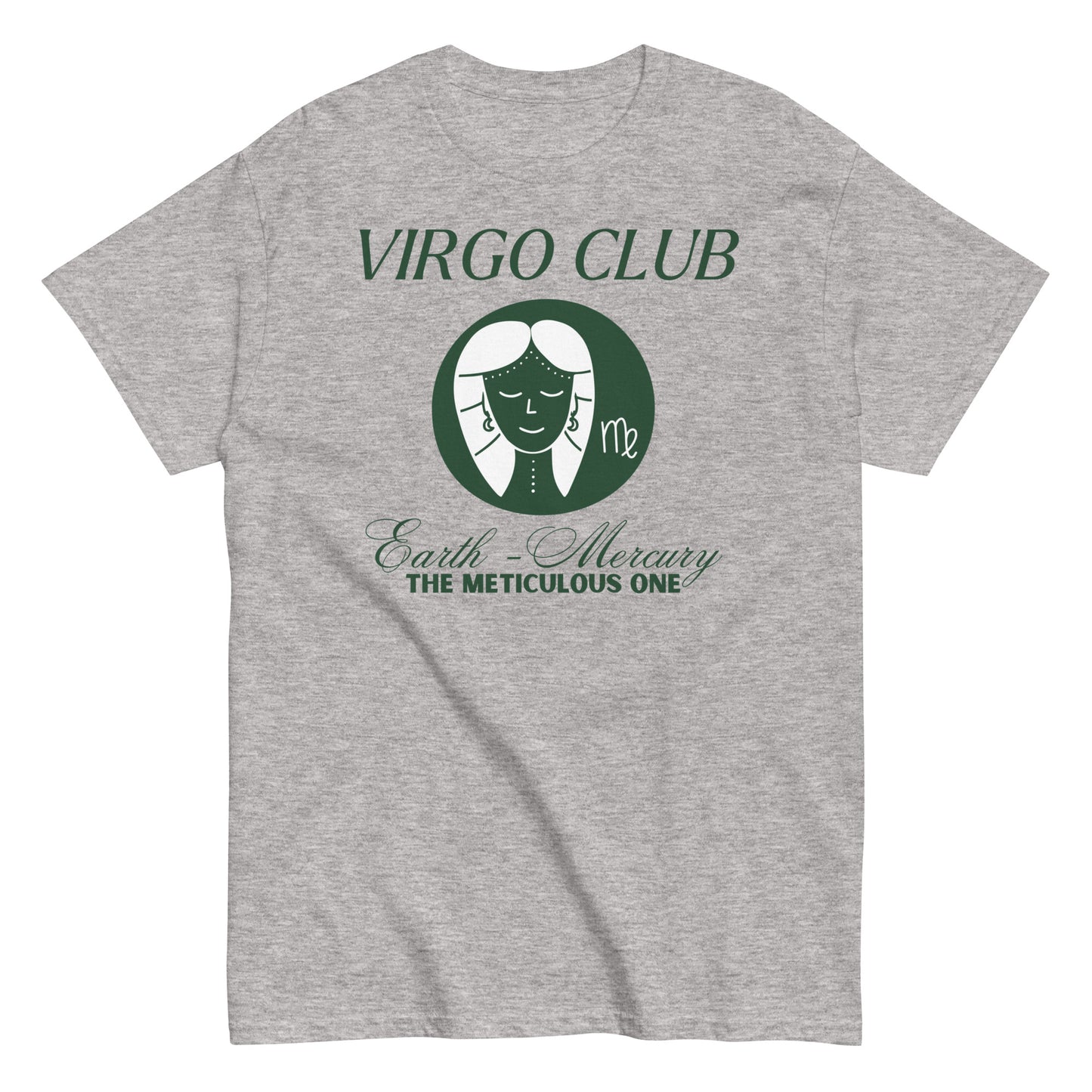 Virgo Club T-Shirt – "The Meticulous One" Astrology Tee