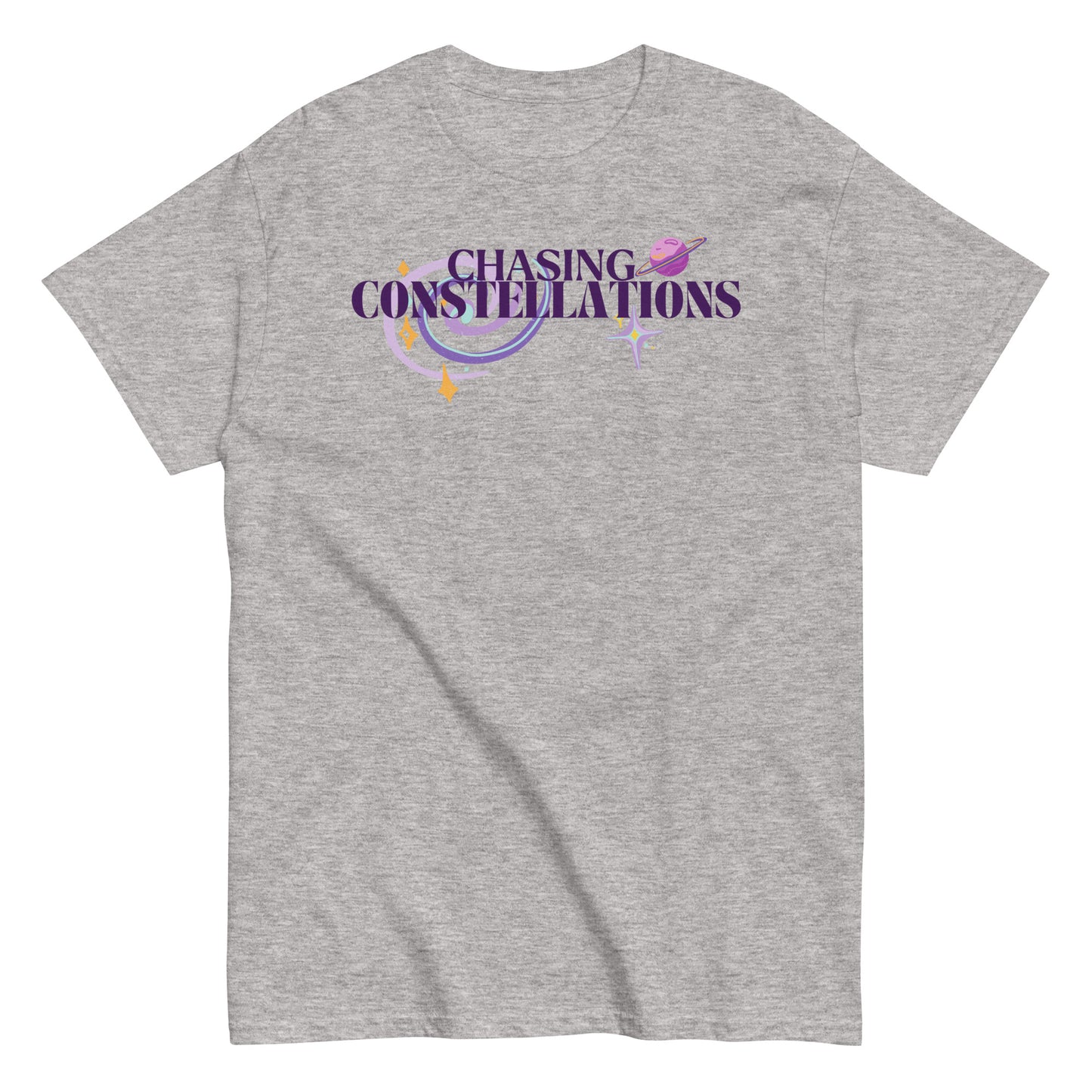 Chasing Constellations" Graphic T-Shirt | Astrology Lover's Tee