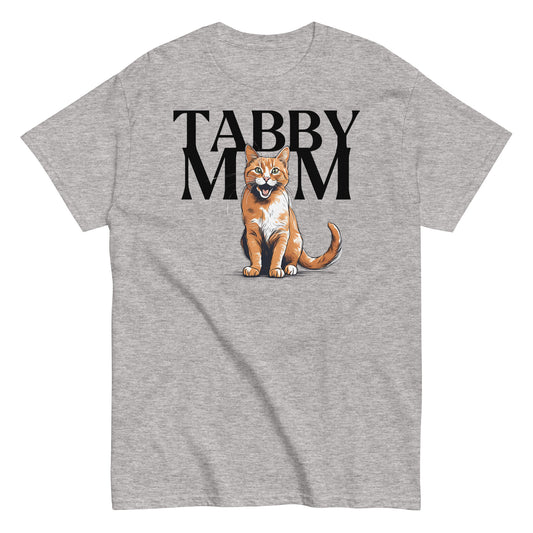 Tabby Cat Mom T-shirt | Ginger Tabby Cat Lover Tee