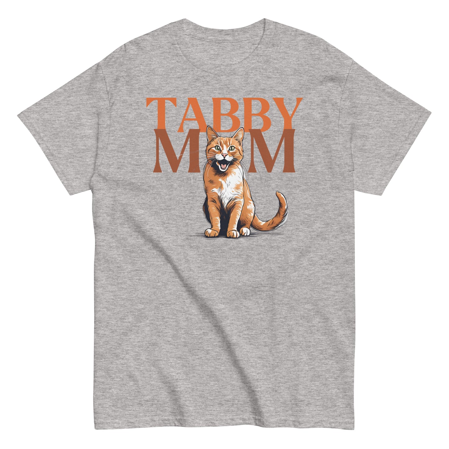 Tabby Mom T-shirt | Ginger Tabby Cat Lover Tee