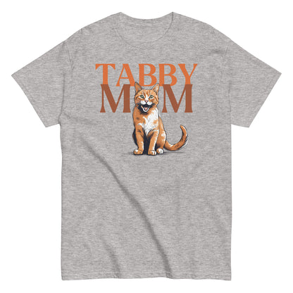 Tabby Mom T-shirt | Ginger Tabby Cat Lover Tee