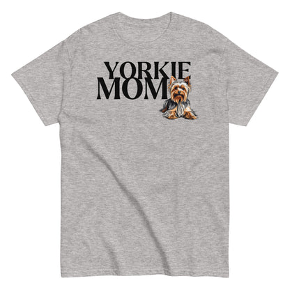 Yorkshire Terrier Mom T-Shirt | Cute Yorkie Dog Lover Tee