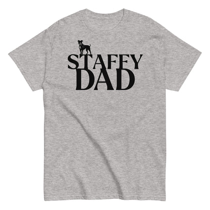 Staffy Dad T-Shirt | Proud Staffordshire Dog Lover Tee