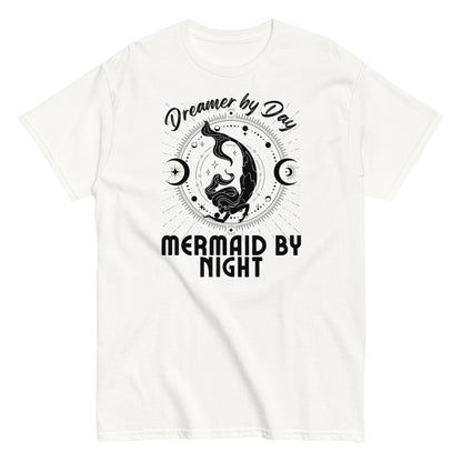 Pisces Zodiac Sign T-Shirt – Dreamer by Day, Mermaid by Night