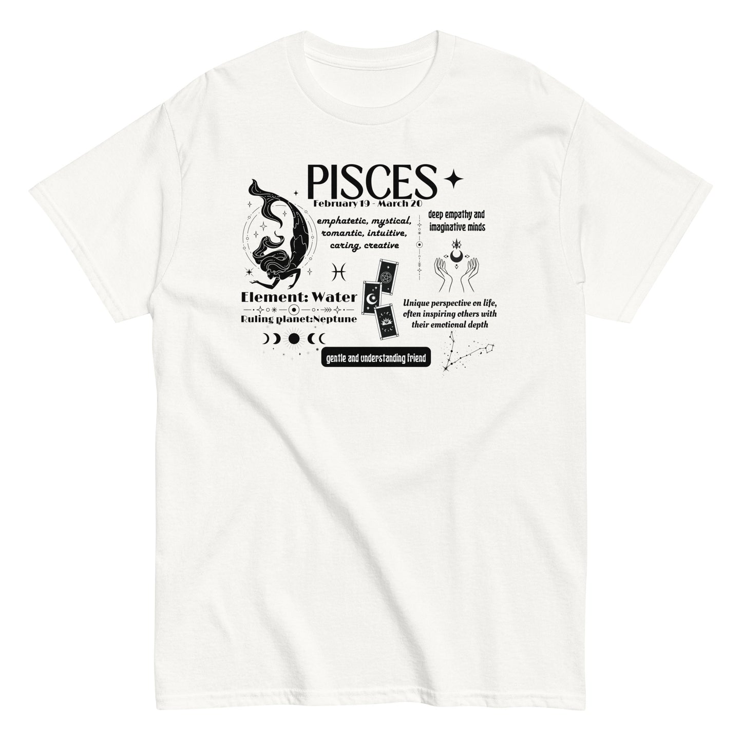 Pisces Zodiac Sign T-Shirt