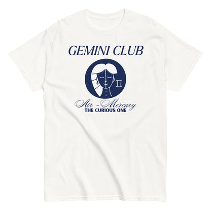 Gemini Club T-Shirt – The Curious One Astrology Tee