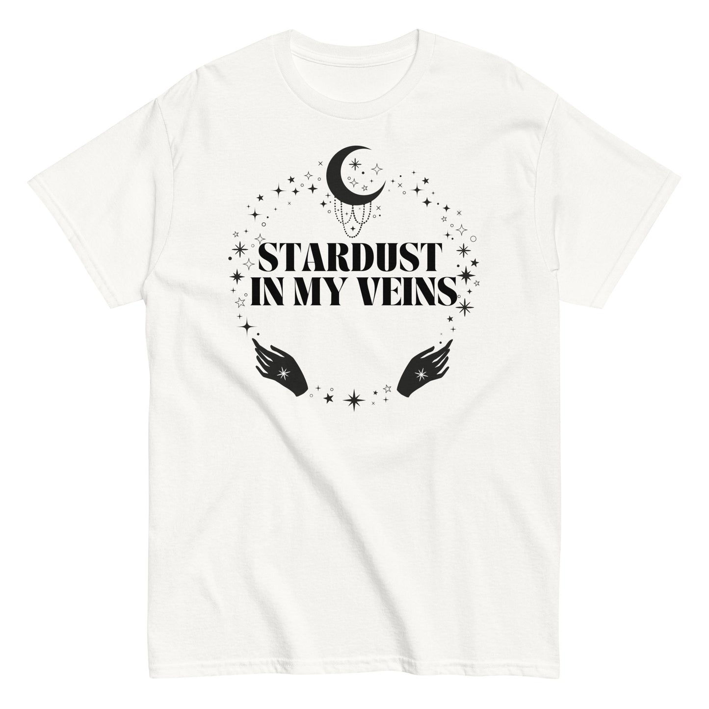 Stardust in My Veins Unisex Astrology T-shirt