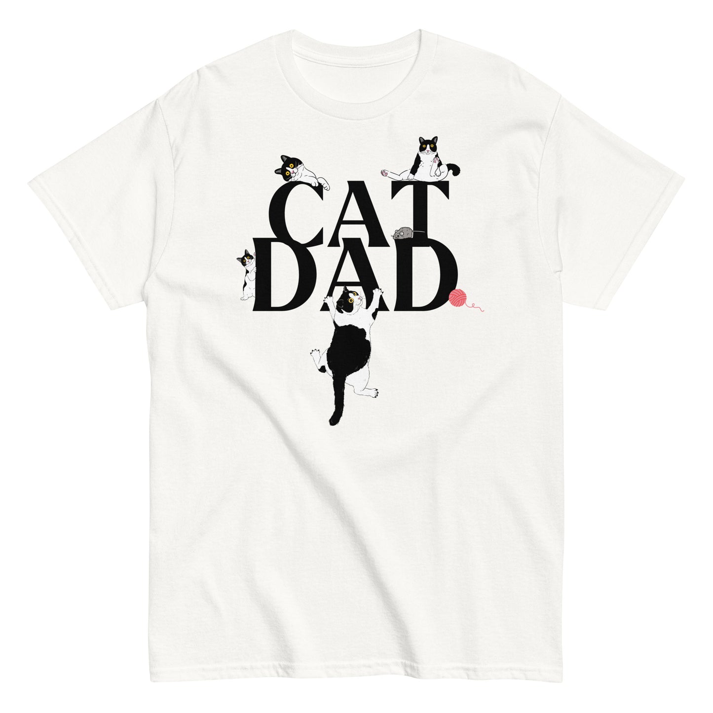 Cat Dad T-Shirt | Funny Cat Lover Tee