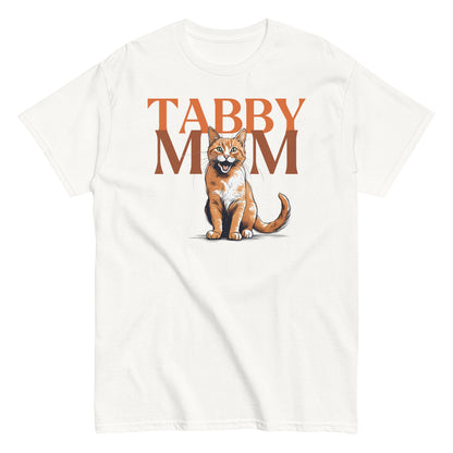 Tabby Mom T-shirt | Ginger Tabby Cat Lover Tee