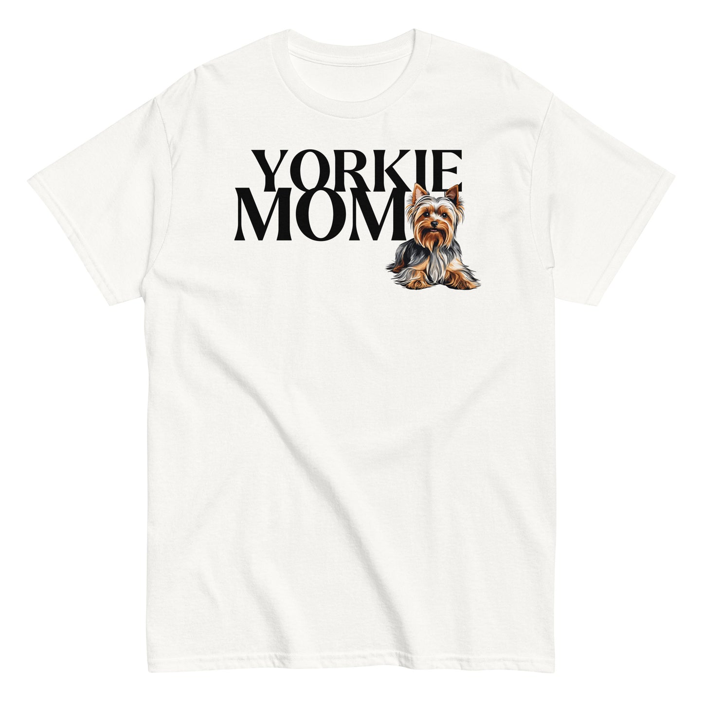 Yorkshire Terrier Mom T-Shirt | Cute Yorkie Dog Lover Tee