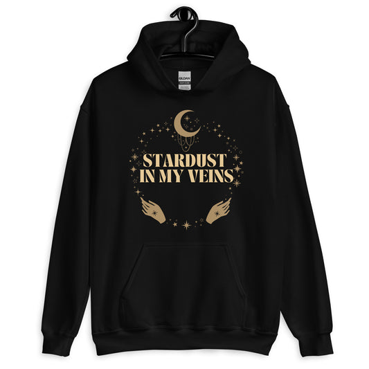 Stardust In My Veins Unisex Celestial Hoodie