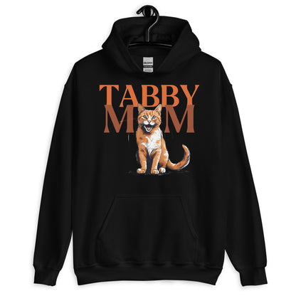 Tabby Mom Hoodie | Cozy Sweatshirt for Ginger Cat Lovers