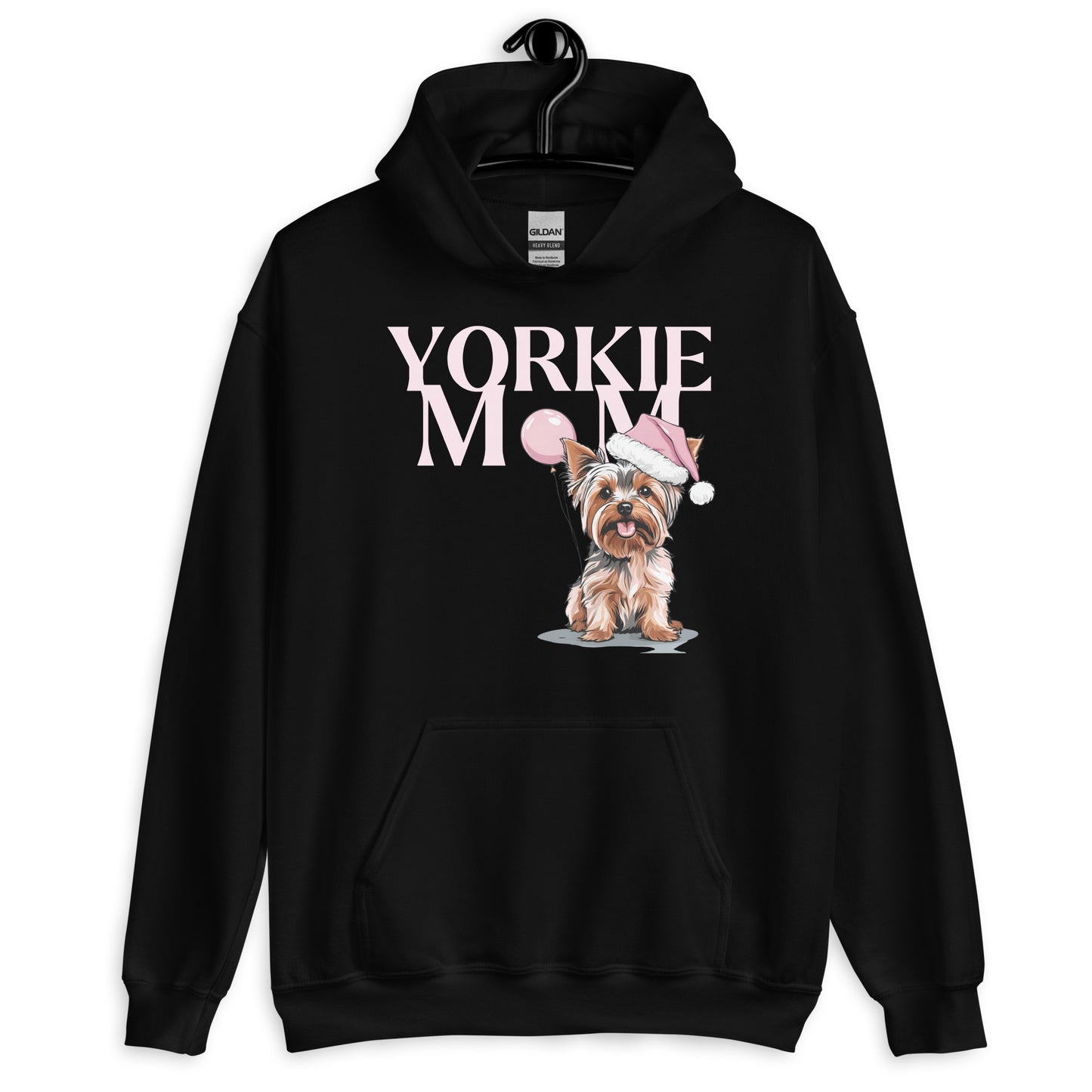 Yorkshire Terrier Mom Christmas Hoodie | Cute Yorkie Dog Lover Sweater