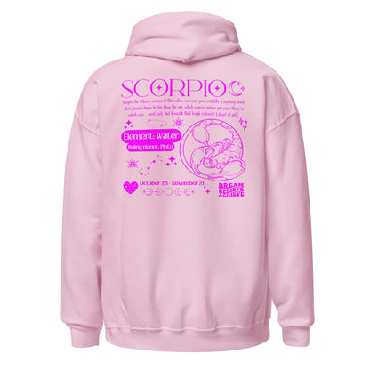 Scorpio Zodiac Y2K Hoodie