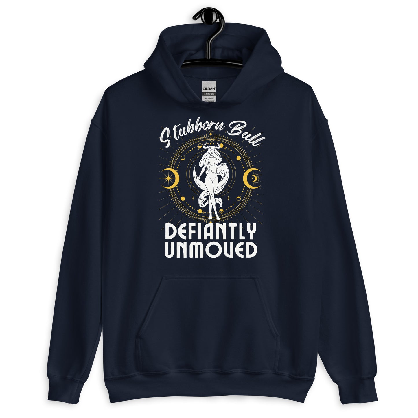 Taurus Zodiac Sign Hoodie - "Defiantly Unmoved"