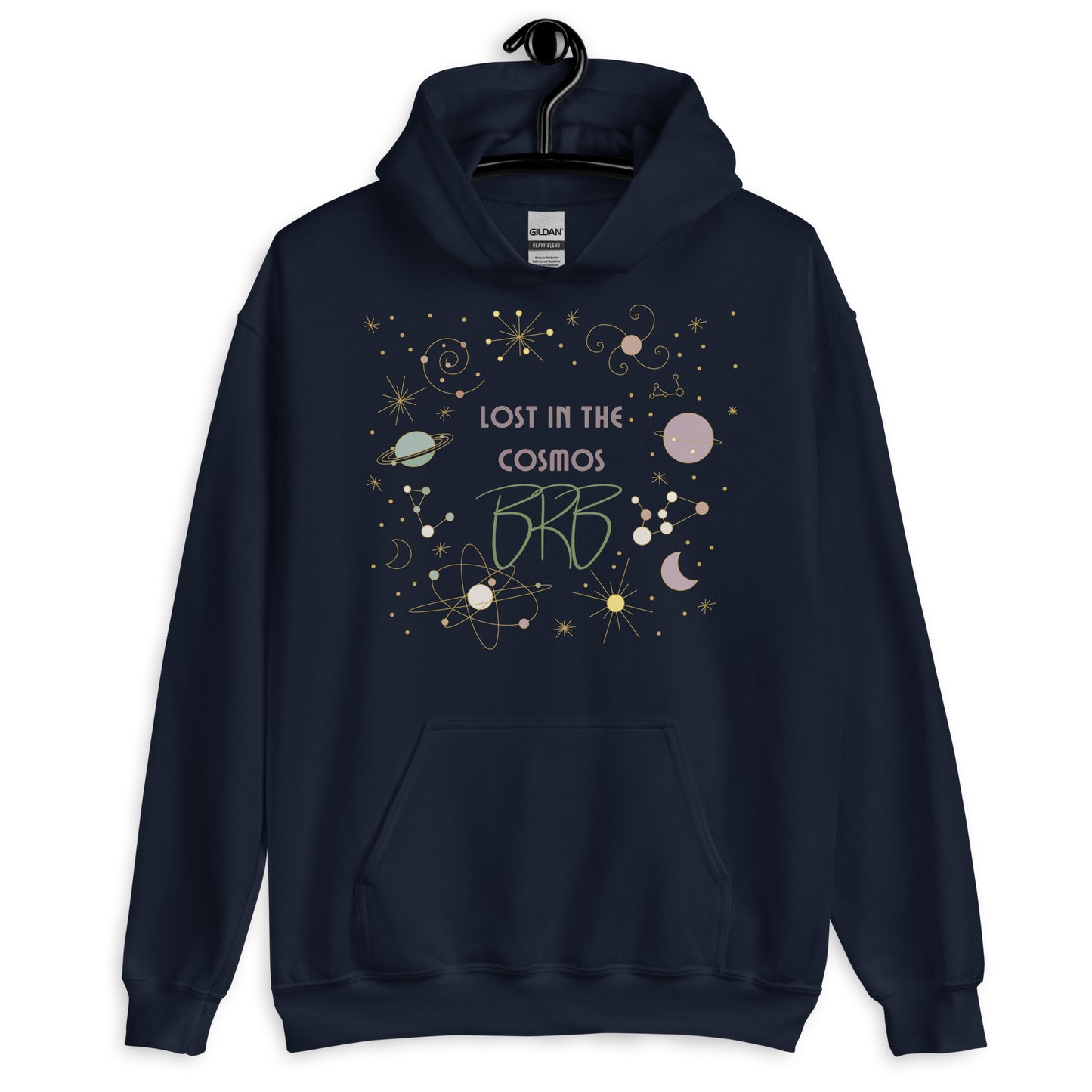 Lost in the Cosmos BRB Unisex Hoodie | Spiritual Gift