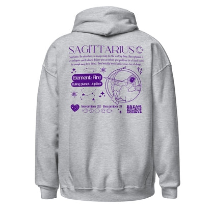 Sagittarius Zodiac Y2K Hoodie