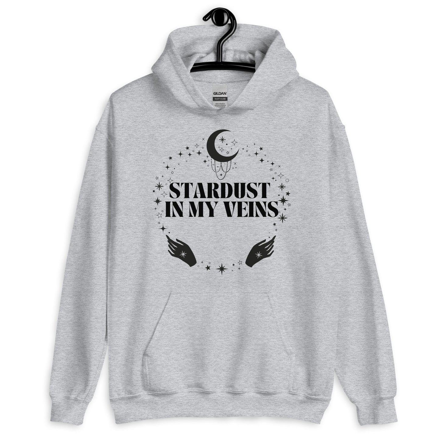 Stardust In My Veins Unisex Celestial Hoodie