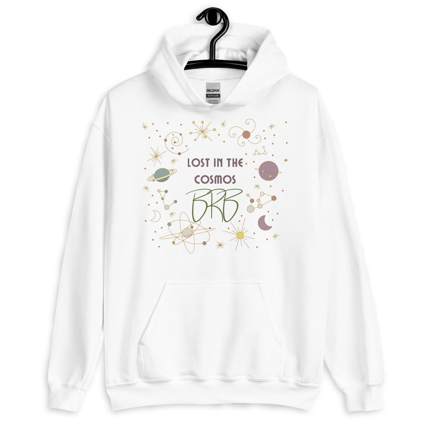 Lost in the Cosmos BRB Unisex Hoodie | Spiritual Gift