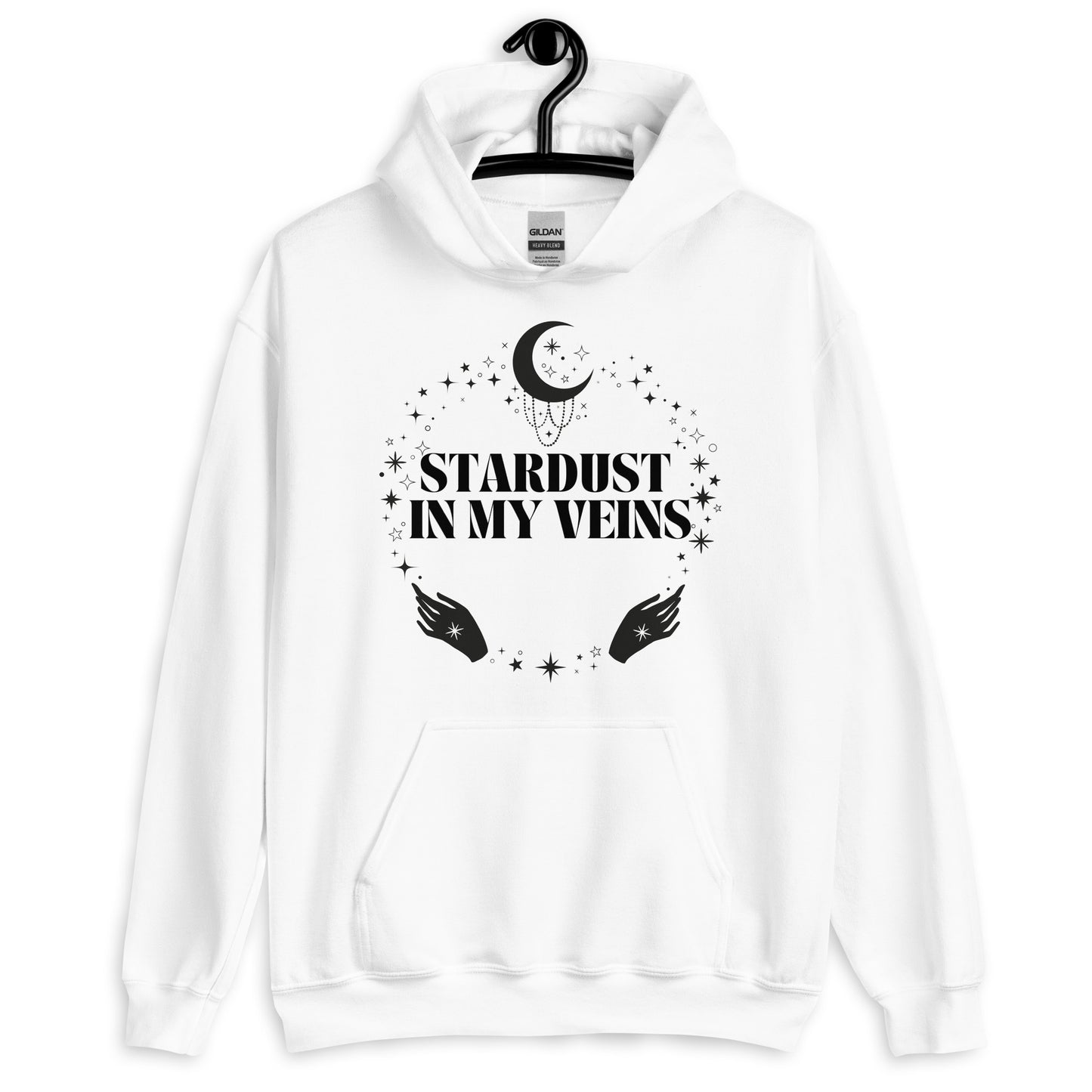 Stardust In My Veins Unisex Celestial Hoodie