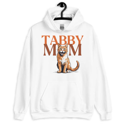 Tabby Mom Hoodie | Cozy Sweatshirt for Ginger Cat Lovers