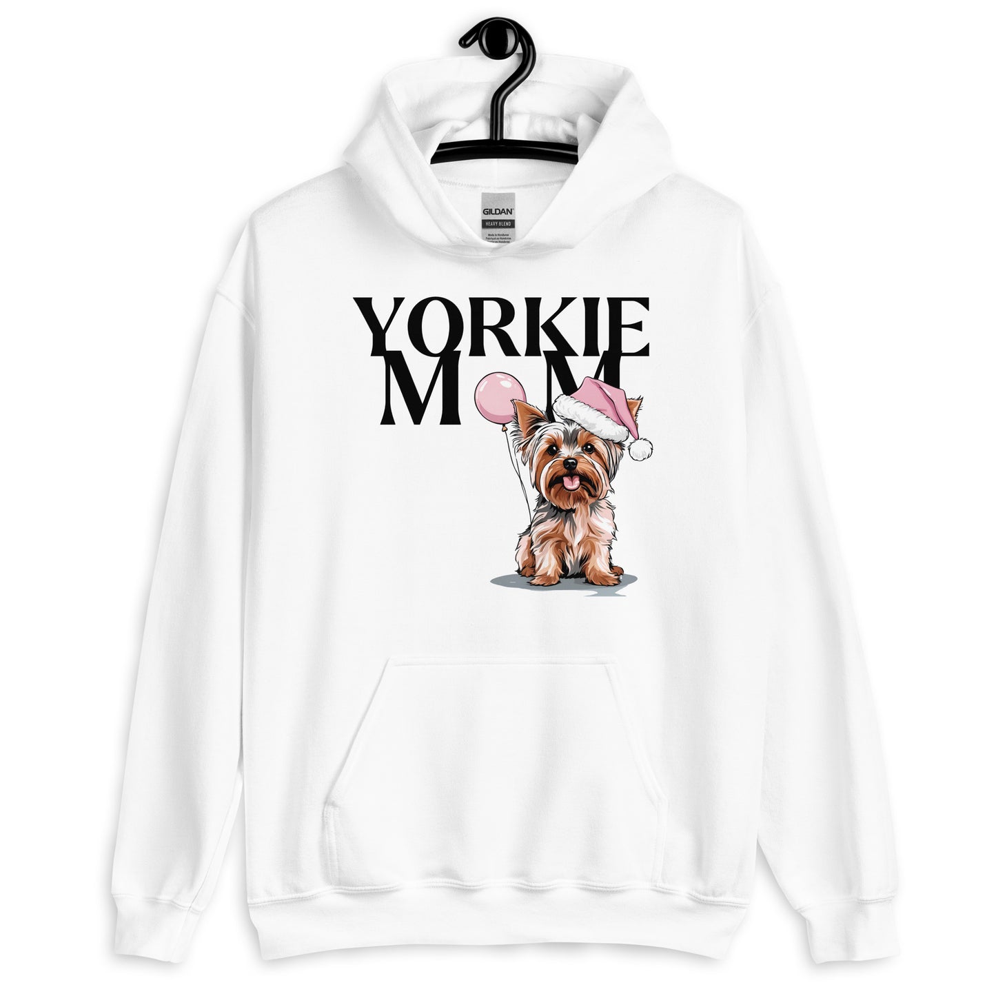 Yorkshire Terrier Mom Christmas Hoodie | Cute Yorkie Dog Lover Sweater