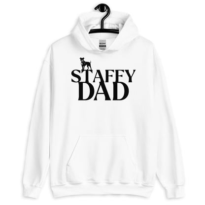 Staffy Dad Hoodie | Proud Staffordshire Dog Lover Sweater