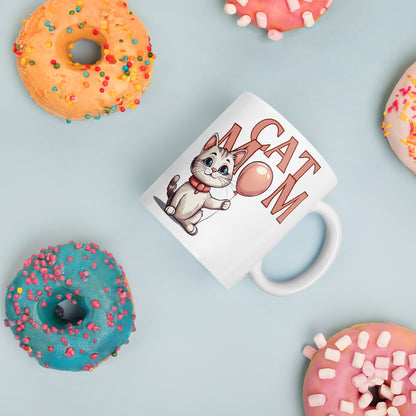 Cat Mom Mug | Cute Cat Lover Gift