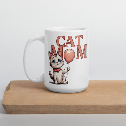 Cat Mom Mug | Cute Cat Lover Gift